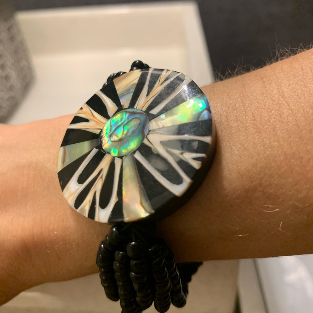 Mother of Pearl Beaded Bracelet
